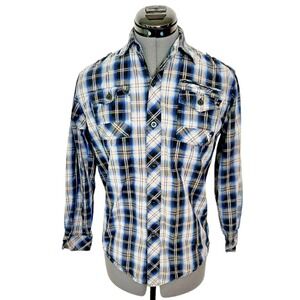 Southpole Authentic Collection Button Up Long Sleeve Shirt‎ Size S